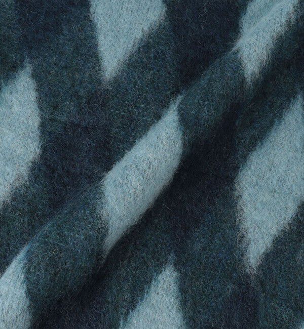 SHIPS「SHIPS: モヘヤ アーガイル Vネック ニット カーディガン」|カーディガン|