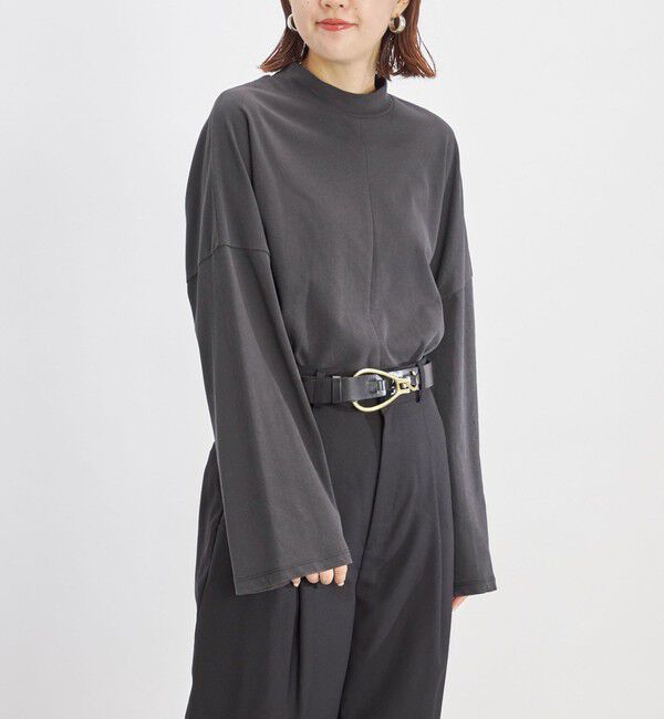 SHIPS for women「〈手洗い可能〉Wai+:ヴィンテージ レアルツイスト ロング スリーブ◇」|Tシャツ・カットソー|