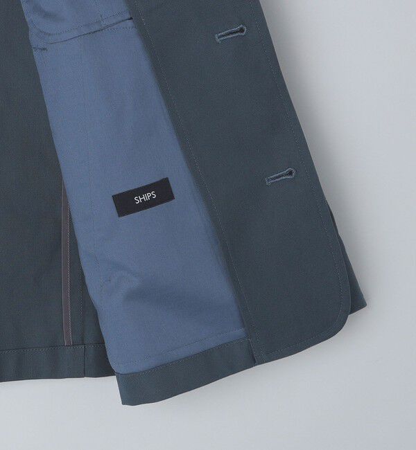 SHIPS「SHIPS: 高密度 コットンオックス ユーティリティ ジャケット」|テーラードジャケット|