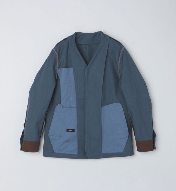 SHIPS「SHIPS: 高密度 コットンオックス ユーティリティ ジャケット」|テーラードジャケット|