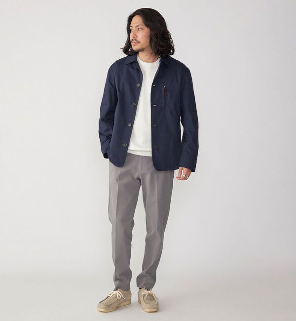 SHIPS「SHIPS: 高密度 コットンオックス ユーティリティ ジャケット」|テーラードジャケット|