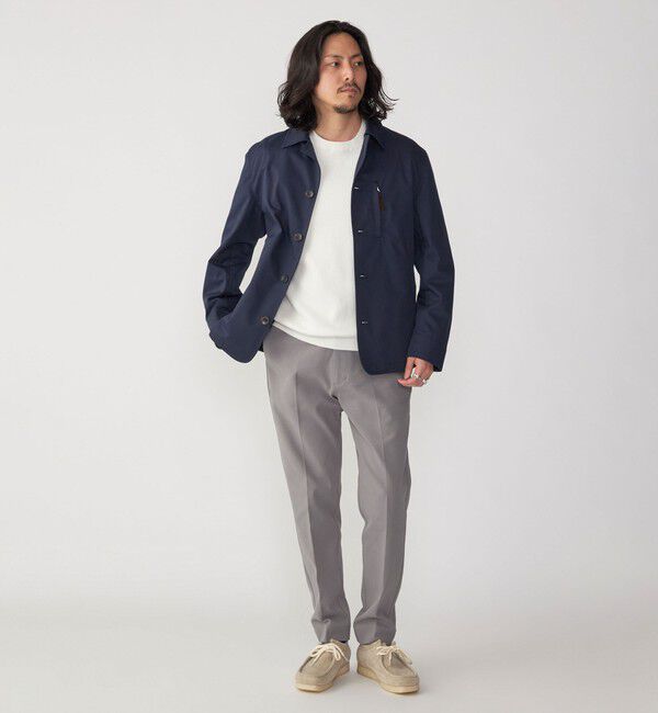 SHIPS「SHIPS: 高密度 コットンオックス ユーティリティ ジャケット」|テーラードジャケット|