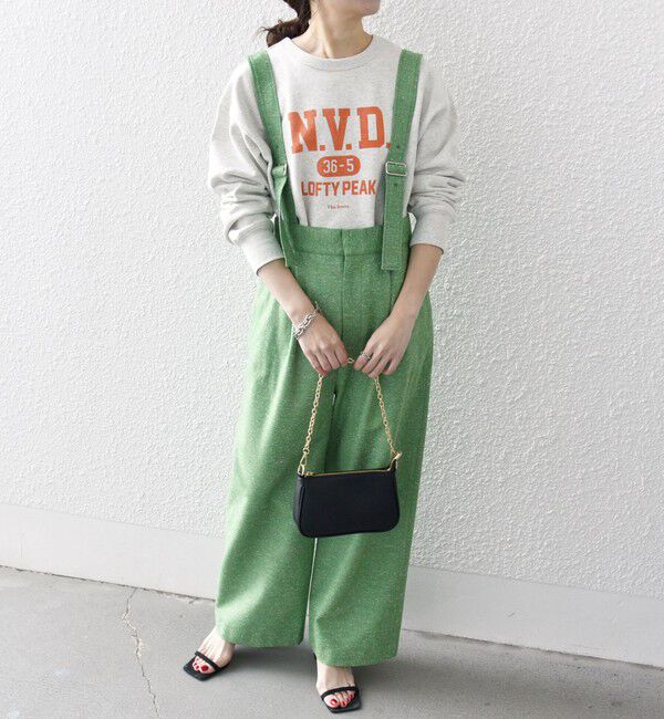 SHIPS any「SHIPS any:〈手洗い可能〉ネップヤーン サスペンダー パンツ」|その他|