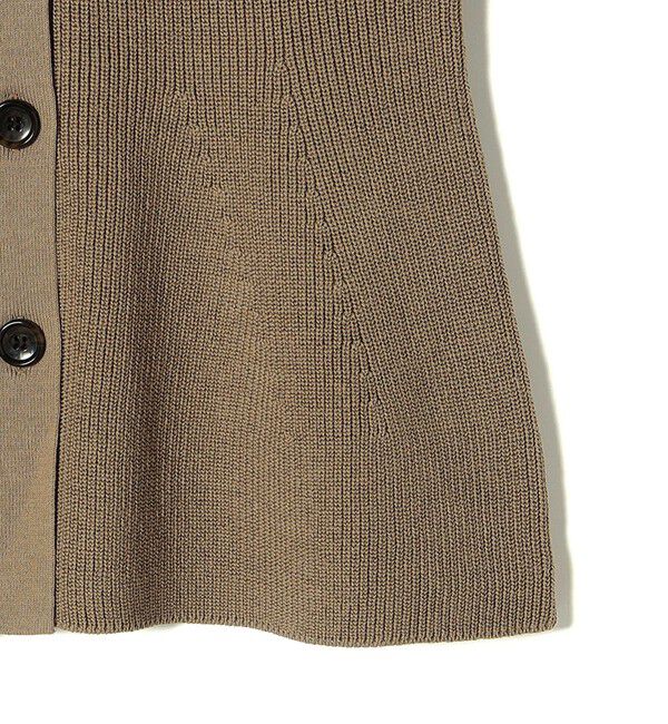 SHIPS for women「〈手洗い可能〉ギマ コットン Aライン シルエット ベスト」|ベスト・ジレ|