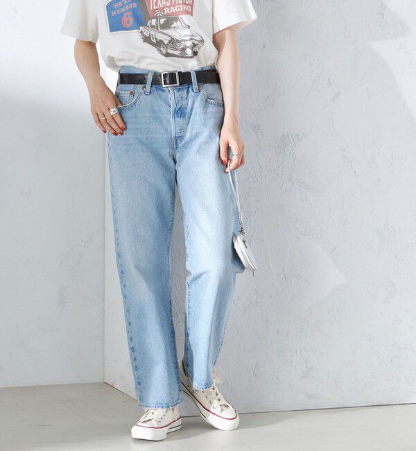 SHIPS for women「Levi&rsquo;s:501 90S ANKLE」|デニム|ライトブルー