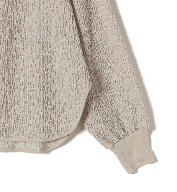 SHIPS for women「《一部追加予約》【WEB限定】〈手洗い可能〉ランダムブルーゼ ロングスリーブ プルオーバー」|プルオーバー|