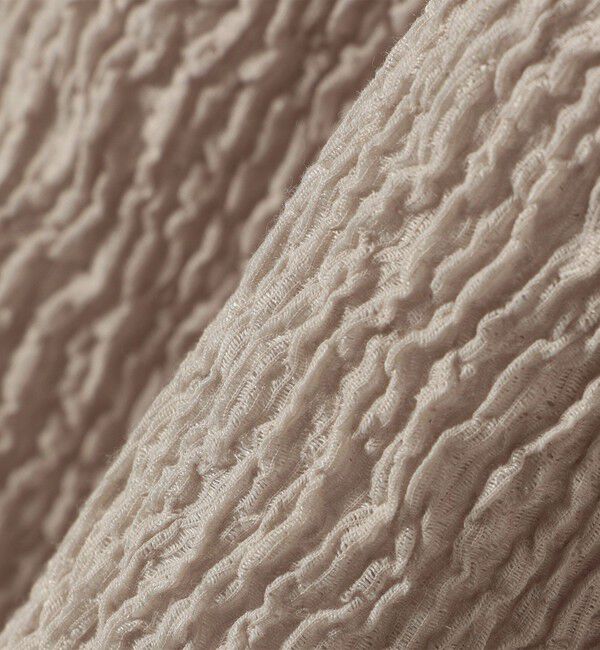 SHIPS for women「《一部追加予約》【WEB限定】〈手洗い可能〉ランダムブルーゼ ロングスリーブ プルオーバー」|プルオーバー|