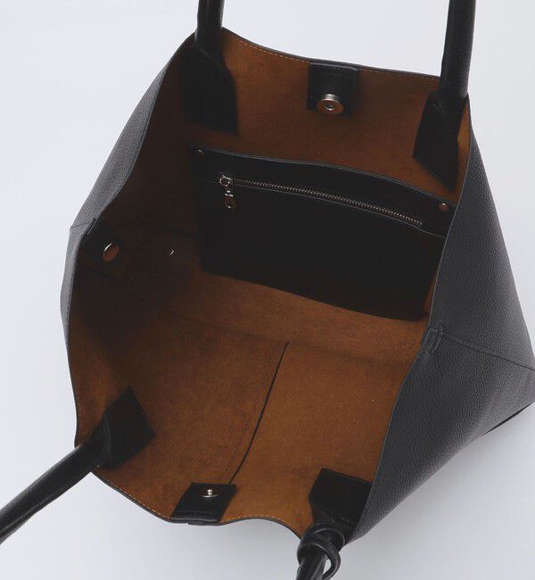 SHIPS「【WEB限定】SHIPS: 合成皮革 ビズ トート バッグ (クラッチバッグ付き)」|トートバッグ|