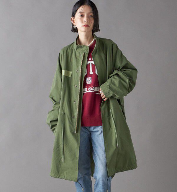 SHIPS for women「SHIPS NINE CASE:ミリタリー コート」|ミリタリー・モッズコート|