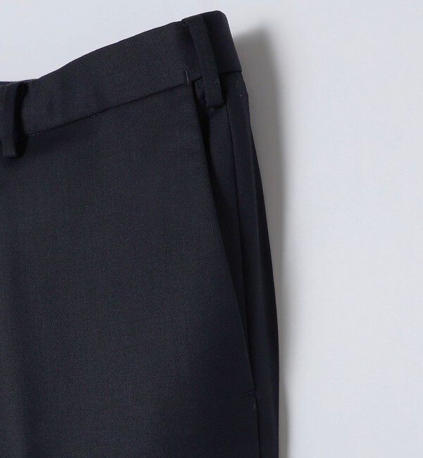 SHIPS「SHIPS:〈セットアップ対応/洗濯機可能〉ウール/ポリエステル ツイル スラックス」|スラックス|