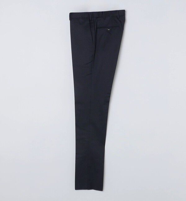 SHIPS「SHIPS:〈セットアップ対応/洗濯機可能〉ウール/ポリエステル ツイル スラックス」|スラックス|