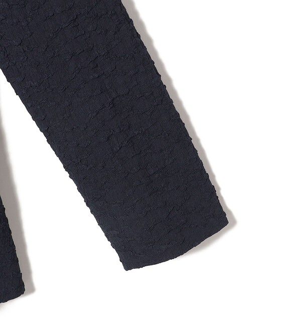 SHIPS for women「【SHIPS別注】〈セレモニー対応可〉troisiemeCHACO:フクレ ジャカード ジャケット」|ノーカラージャケット|