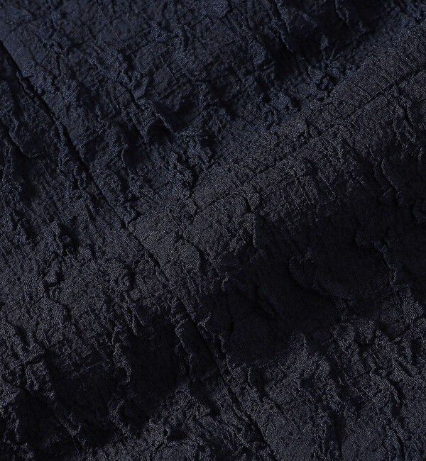 SHIPS for women「【SHIPS別注】〈セレモニー対応可〉troisiemeCHACO:フクレ ジャカード ジャケット」|ノーカラージャケット|