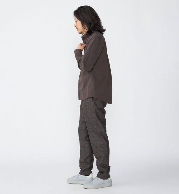 SHIPS「【WEB限定】SHIPS: 防シワ・吸水速乾 Drymix(R)タイプライターミニボタンダウンシャツ」|シャツ・ブラウス|