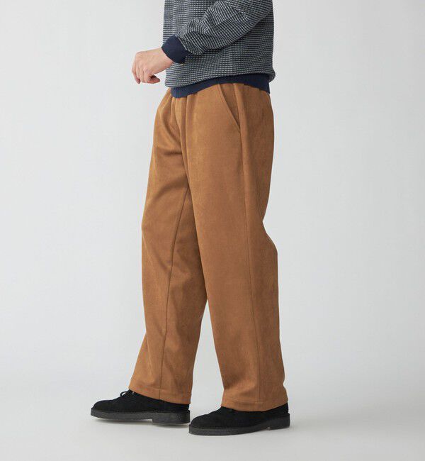 SHIPS「SHIPS: ポリエステル フェイクスエード イージー パンツ」|その他|