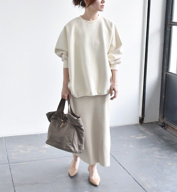 quaranciel「quaranciel:〈手洗い可能〉Iライン ニット スカート（セットアップ対応）」|スカート|