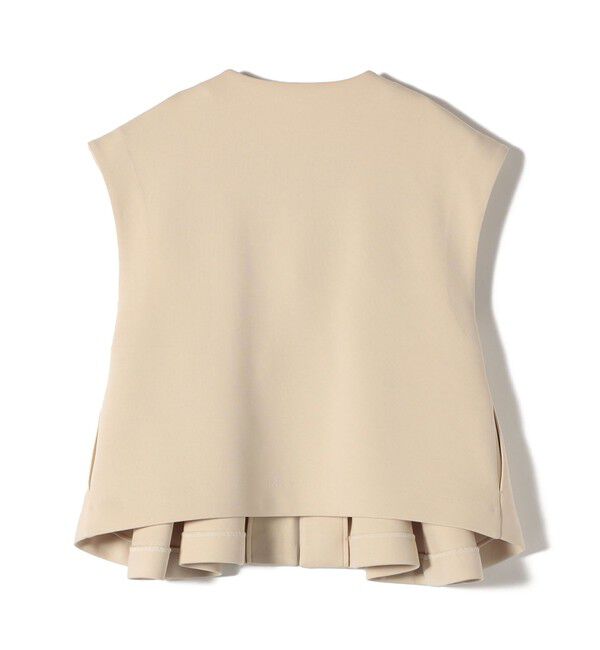 SHIPS for women「【WEB限定】〈手洗い可能〉ダンボール フロント タック ジレ」|ベスト・ジレ|