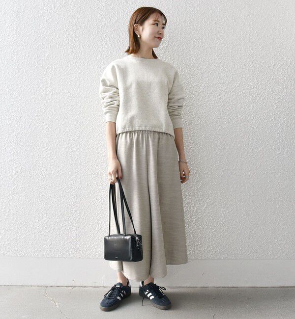 SHIPS any「SHIPS any:〈洗濯機可能〉ドライタッチ ギャザー キュロット パンツ」|その他|