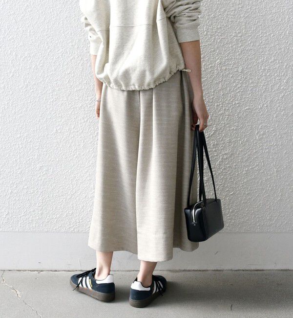 SHIPS any「SHIPS any:〈洗濯機可能〉ドライタッチ ギャザー キュロット パンツ」|その他|