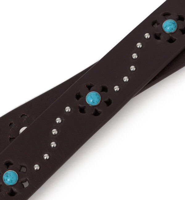 SHIPS any「Haddon&Jones: レザー スタッズ ベルト」|ベルト|