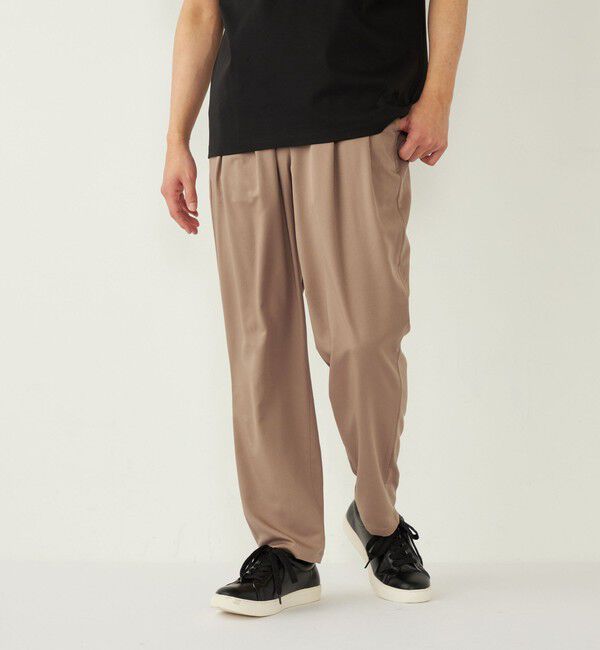 SHIPS Colors 「SHIPS Colors:〈洗濯機可能〉クールファイバー イージー パンツ」|その他|ベージュ