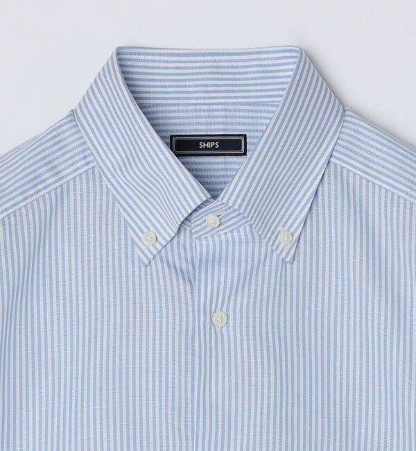 SHIPS「SHIPS: ショート スリーブ パナマ ロンドンストライプ シャツ」|シャツ・ブラウス|