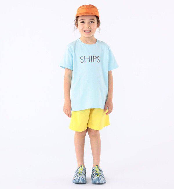SHIPS KIDS「SHIPS KIDS:100～130cm / SHIPS ロゴ TEE」|Tシャツ・カットソー|