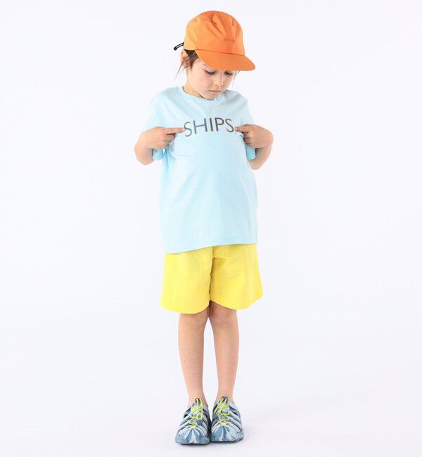 SHIPS KIDS「SHIPS KIDS:100～130cm / SHIPS ロゴ TEE」|Tシャツ・カットソー|