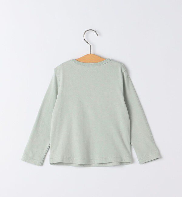 SHIPS KIDS「SHIPS KIDS:80～90cm / ベビー あざらし 長袖 Tシャツ」|Tシャツ・カットソー|