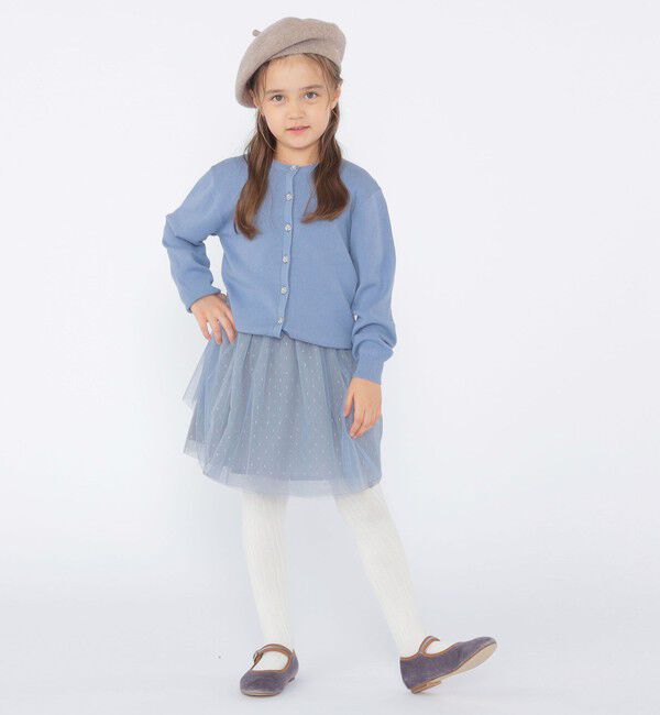 SHIPS KIDS「SHIPS KIDS:100～130cm / リバティ ニット カーディガン」|カーディガン|