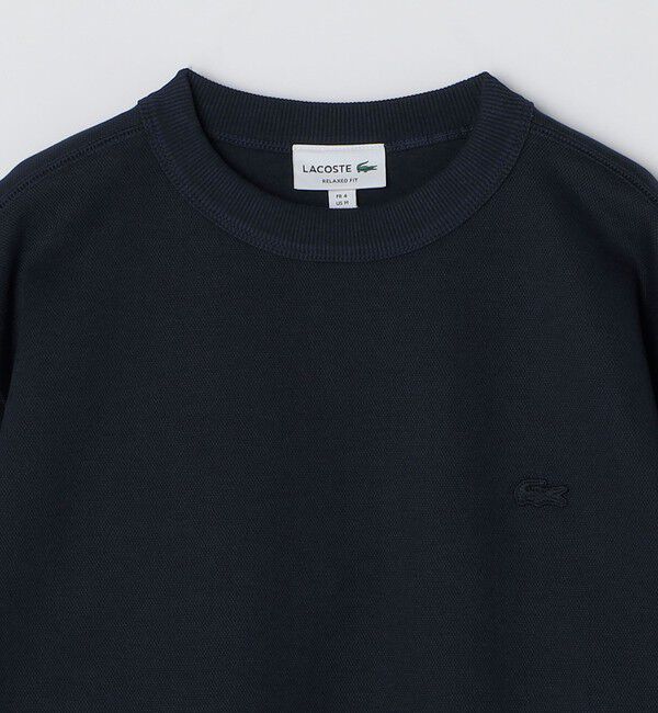 SHIPS「LACOSTE: SH9359-99 クルーネック 鹿の子ニット」|プルオーバー|