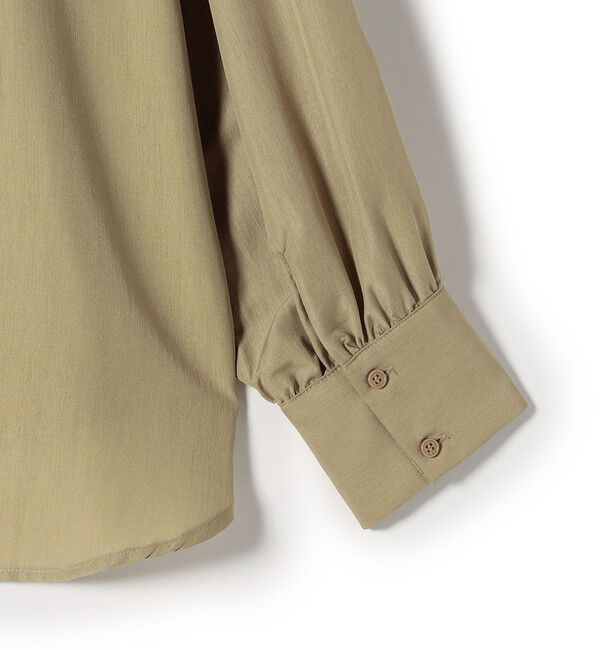 SHIPS Colors 「SHIPS Colors:〈手洗い可能〉ウール ライク シアー フーディー シャツ」|シャツ・ブラウス|