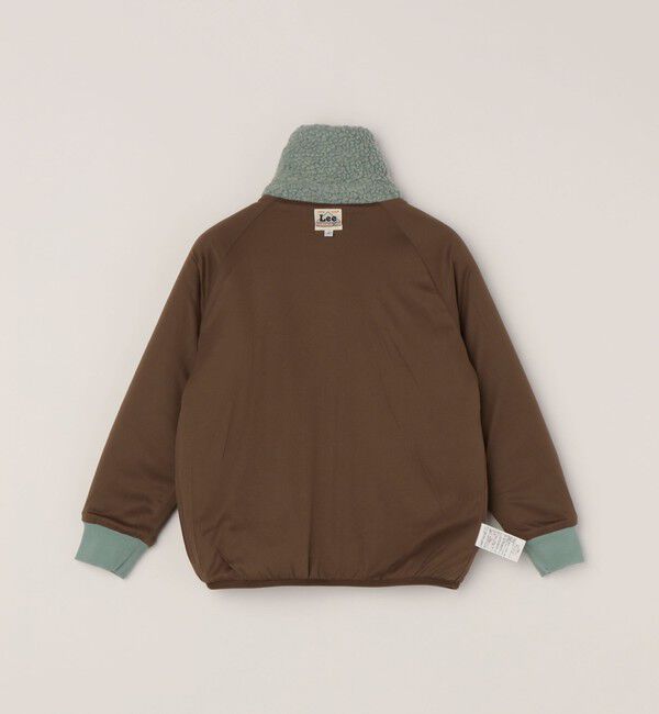 SHIPS any「Lee:〈洗濯機可能〉刺繍 ロゴ ボア ポケット ジャケット <KIDS>」|ブルゾン・スタジャン|