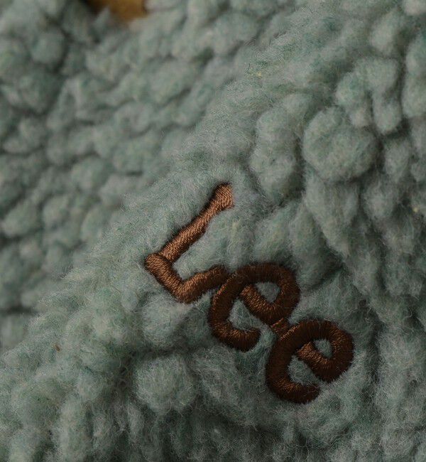 SHIPS any「Lee:〈洗濯機可能〉刺繍 ロゴ ボア ポケット ジャケット <KIDS>」|ブルゾン・スタジャン|