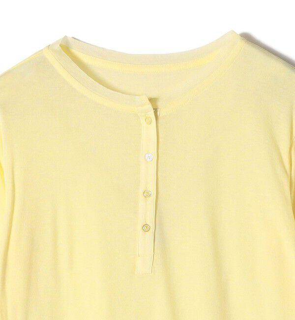 SHIPS Colors 「SHIPS Colors:ウール混  天竺 ヘンリー ネック ロンT」|Tシャツ・カットソー|