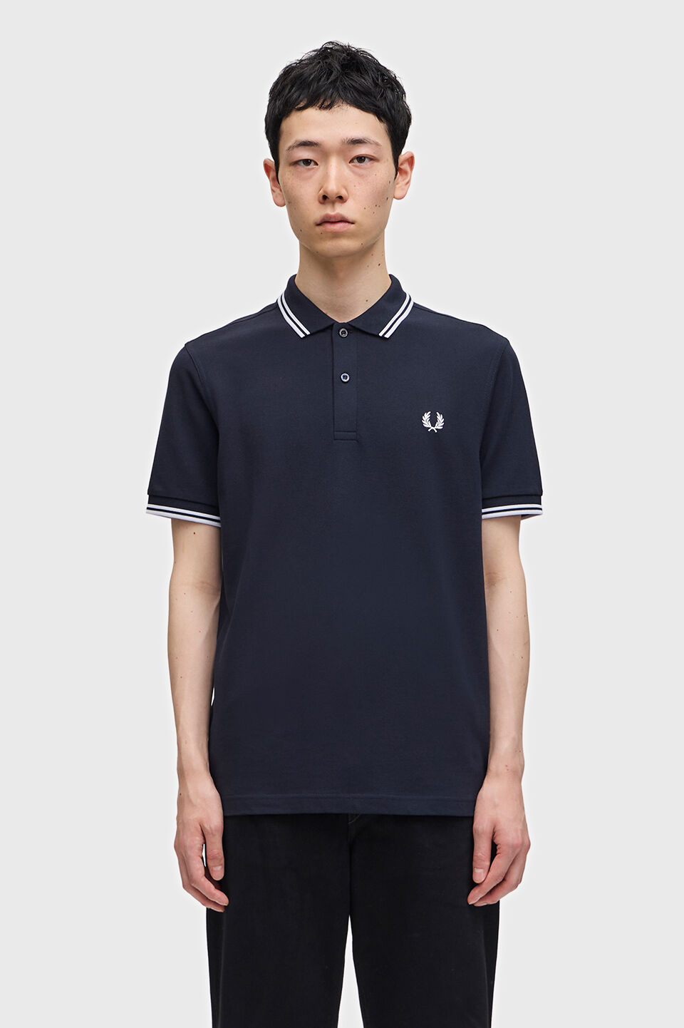 FRED PERRY 「The Fred Perry Shirt - M3600　」|ポロシャツ|NAVY / WHITE