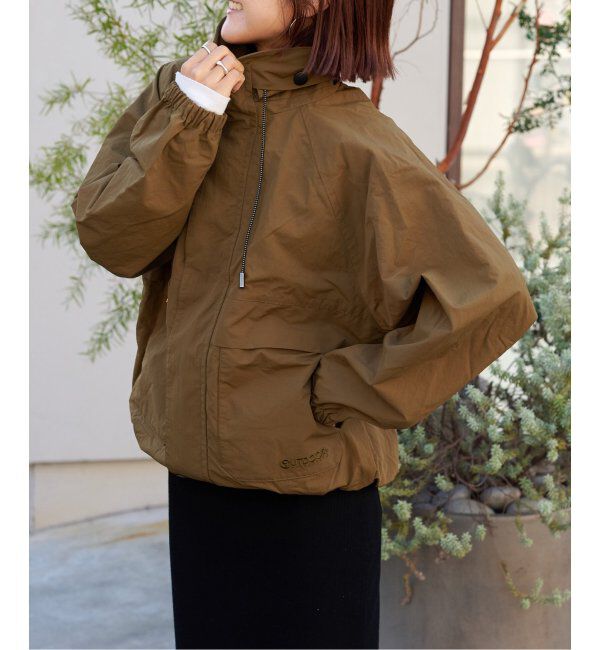 OUTDOOR PRODUCTS Usual Things「アスレチックブルゾン」|ブルゾン・スタジャン|カーキ