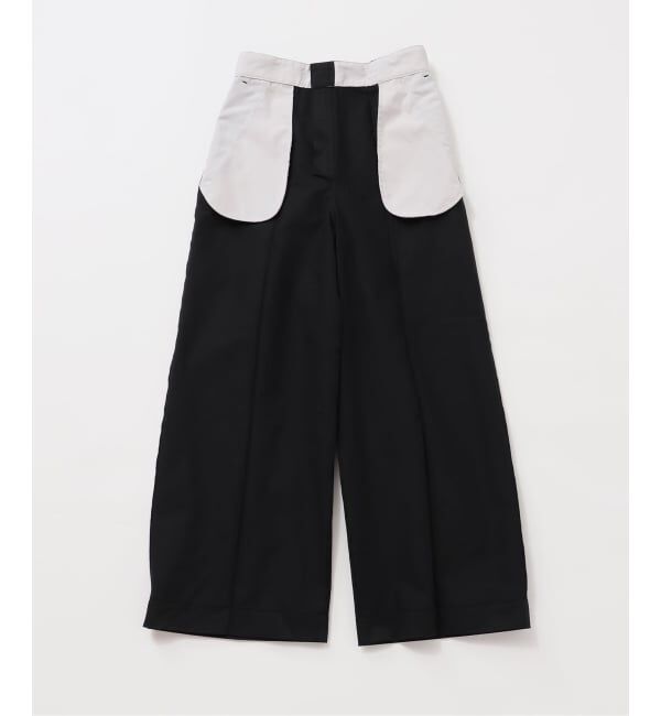 OUTDOOR PRODUCTS Usual Things「≪予約≫T/C ライトクロスワイドストレートパンツ」|スラックス|