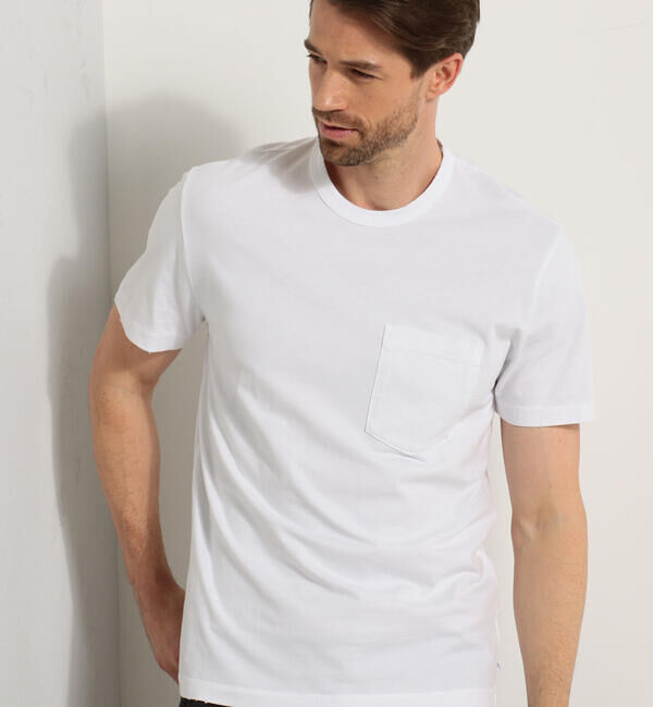 JAMES PERSE「コットン ポケット付きTシャツ MSX3349G」|Tシャツ・カットソー|