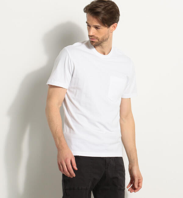 JAMES PERSE「コットン ポケット付きTシャツ MSX3349G」|Tシャツ・カットソー|