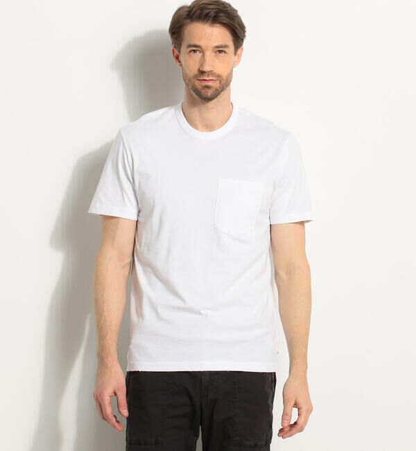 JAMES PERSE「コットン ポケット付きTシャツ MSX3349G」|Tシャツ・カットソー|