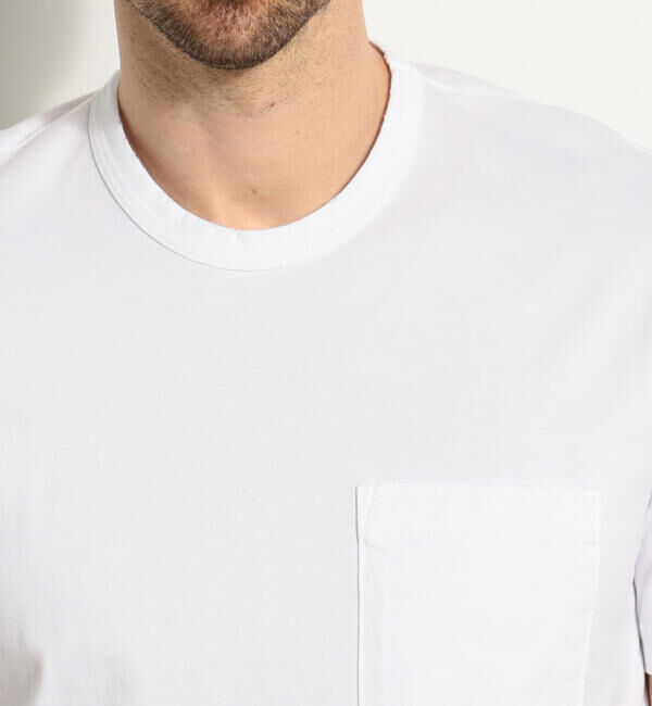 JAMES PERSE「コットン ポケット付きTシャツ MSX3349G」|Tシャツ・カットソー|