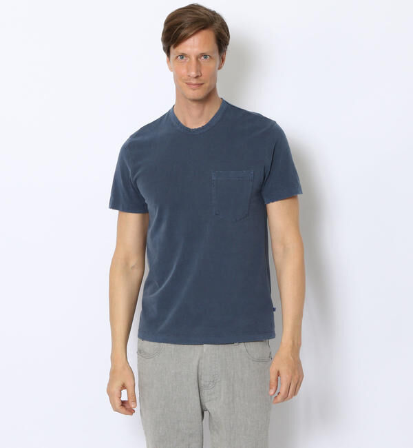 JAMES PERSE「コットン ポケット付きTシャツ MSX3349G」|Tシャツ・カットソー|