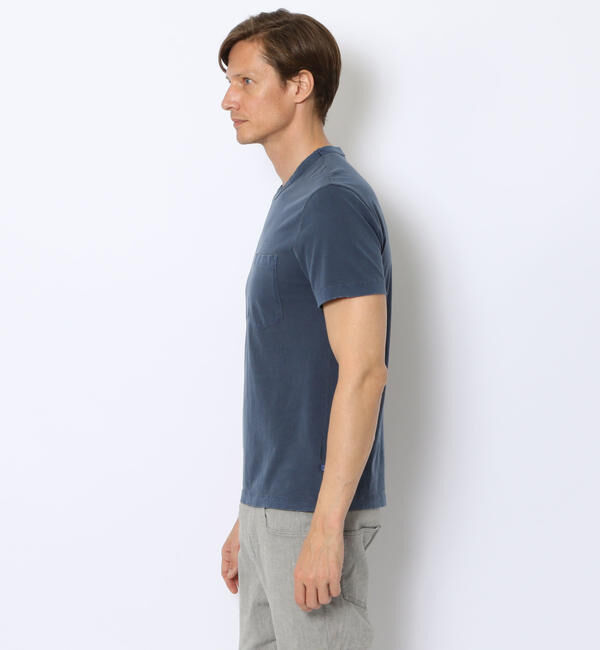 JAMES PERSE「コットン ポケット付きTシャツ MSX3349G」|Tシャツ・カットソー|