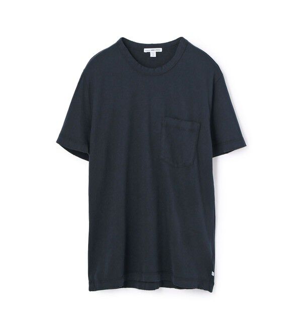 JAMES PERSE「コットン ポケット付きTシャツ MSX3349G」|Tシャツ・カットソー|67 ネイビー
