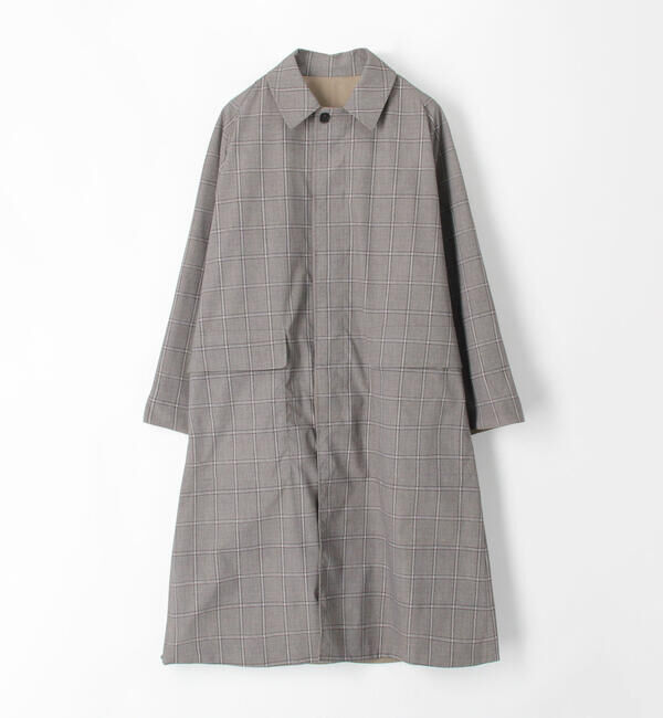 TOMORROWLAND MENS「ポリエステルツイル リバーシブルステンカラーコート」|ステンカラーコート|