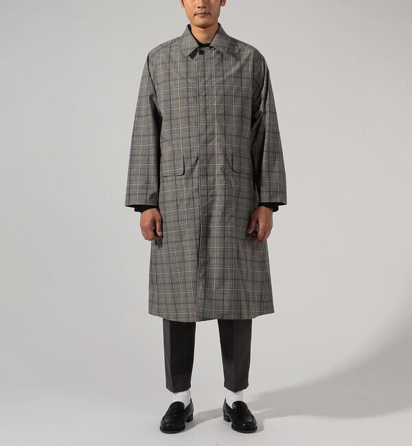 TOMORROWLAND MENS「ポリエステルツイル リバーシブルステンカラーコート」|ステンカラーコート|