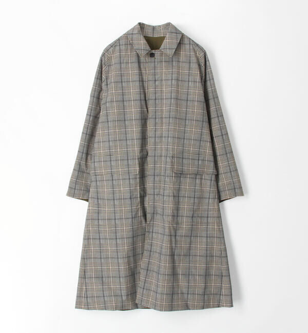 TOMORROWLAND MENS「ポリエステルツイル リバーシブルステンカラーコート」|ステンカラーコート|