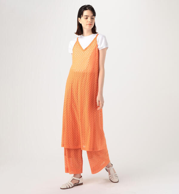 Ballsey「ビティスレース キャミソールワンピース」|ワンピース|27 オレンジ