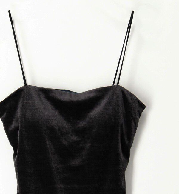 BACCA「inner piece ベロアジャージー カップインキャミソール」|Tシャツ・カットソー|